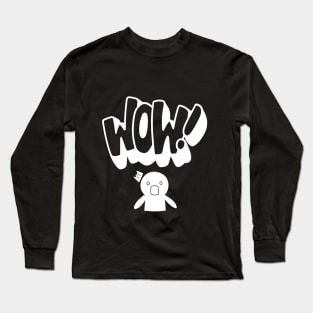 Wow Free Day Funny Cute shirt Long Sleeve T-Shirt